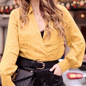 Beautiful Gold blouse